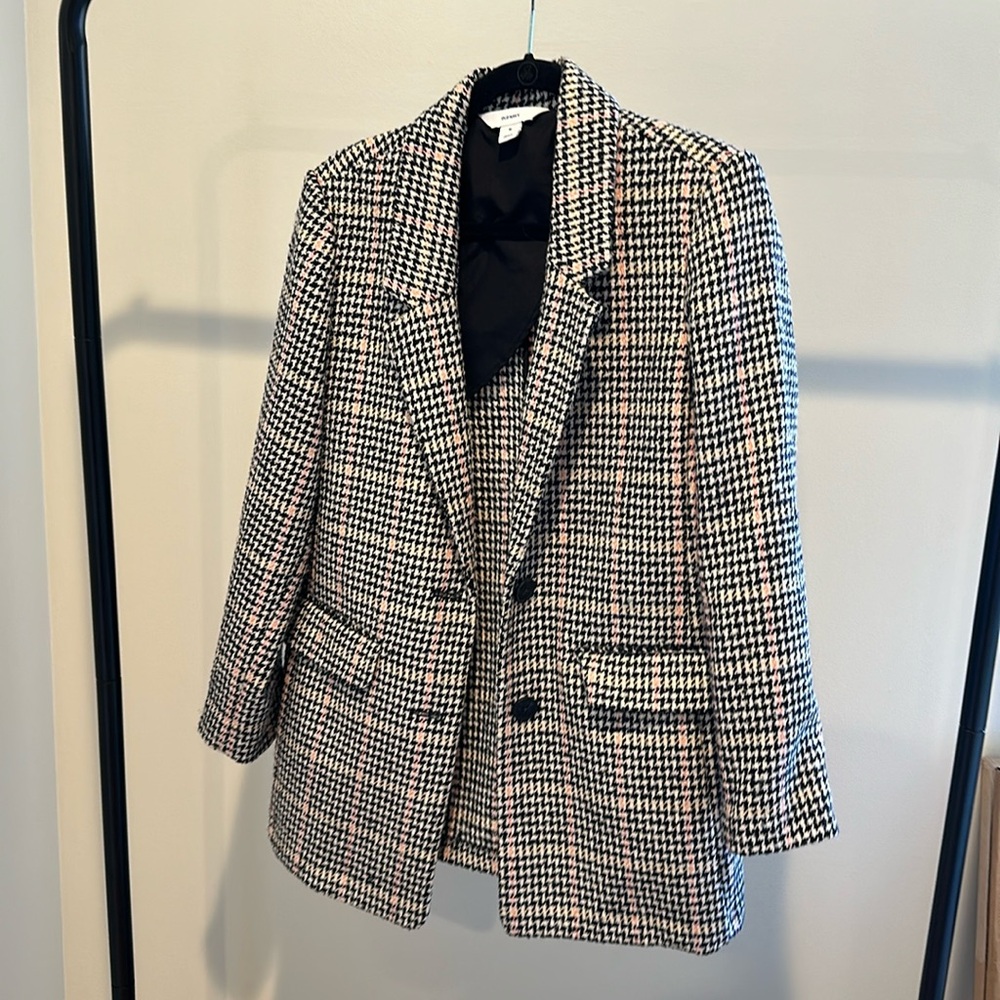 Houndstooth Blazer